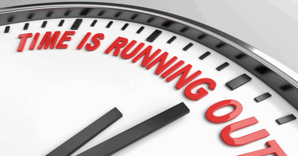 close-up image of clock